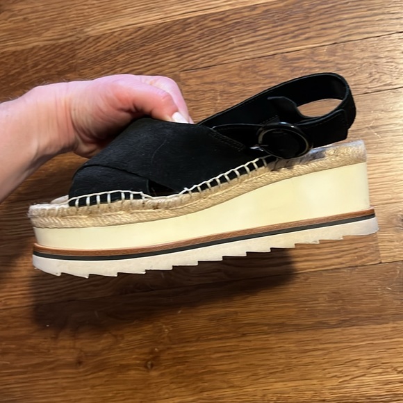 Marc Fisher Glenna Platform Espadrille Slingback Size 6.5 EUC - Picture 5 of 9